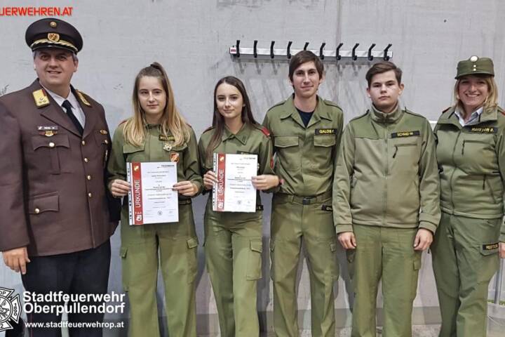 STF Oberpullendorf: Gold für die Feuerwehrjugend