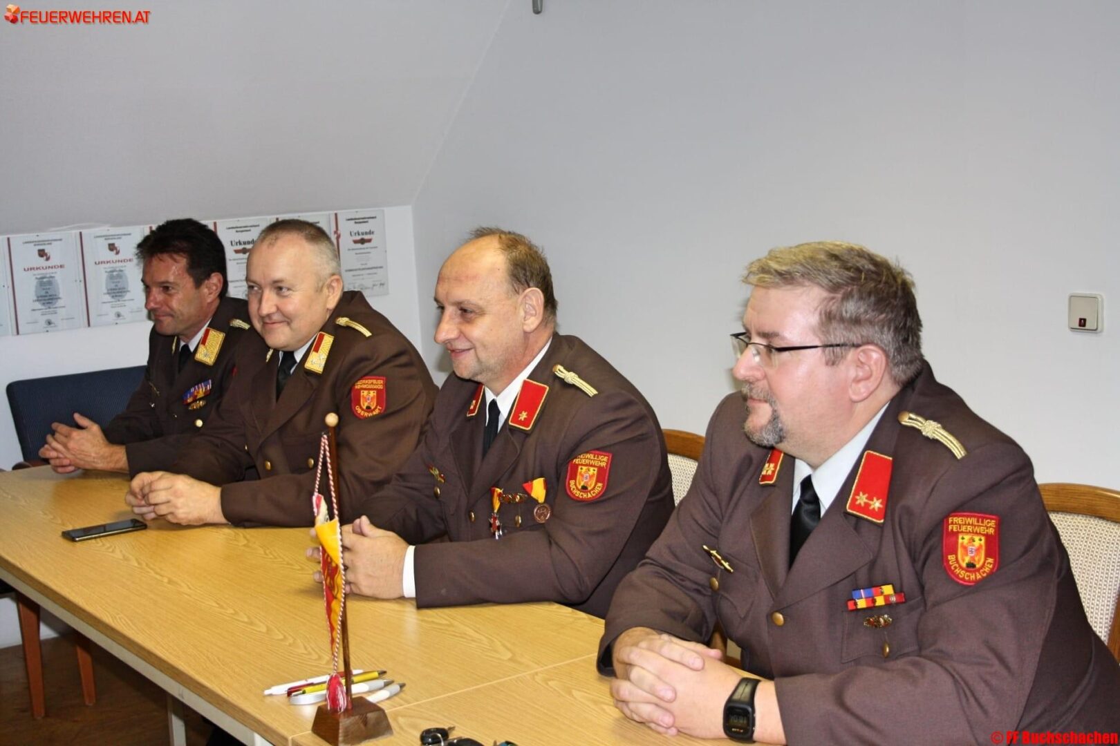 FF Buchschachen: Neues Kommando gewählt