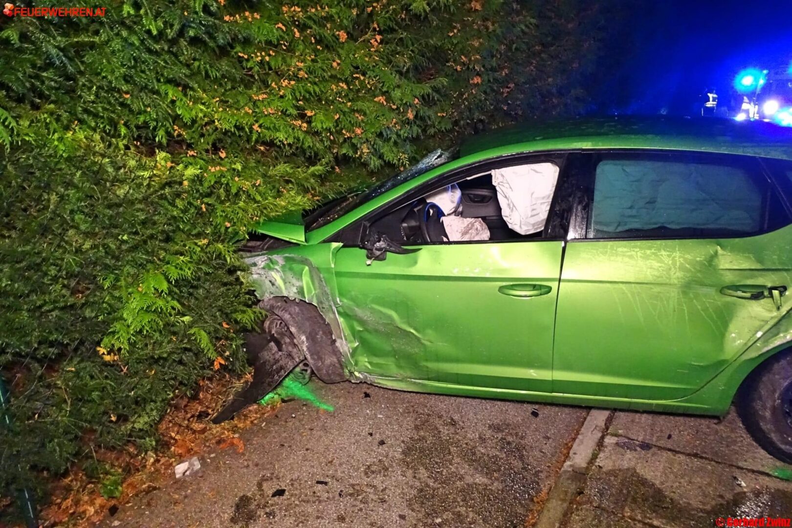 Verkehrsunfall mit zwei Verletzten