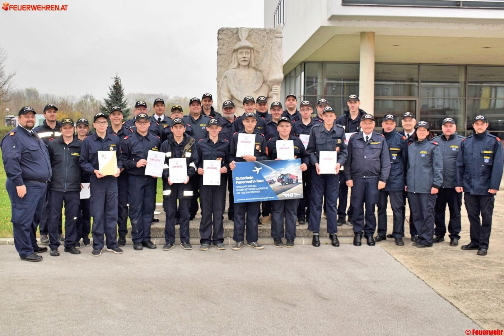 BFK Waidhofen/Thaya: Gold für die Feuerwehrjugend