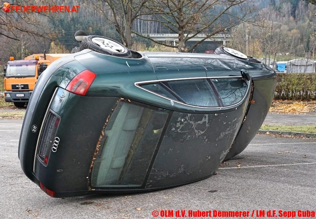 FF Leoben-Stadt: Feuerwehr übt beim Zoll