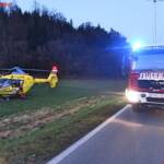 FF Pischeldorf: Verkehrsunfall auf der B92