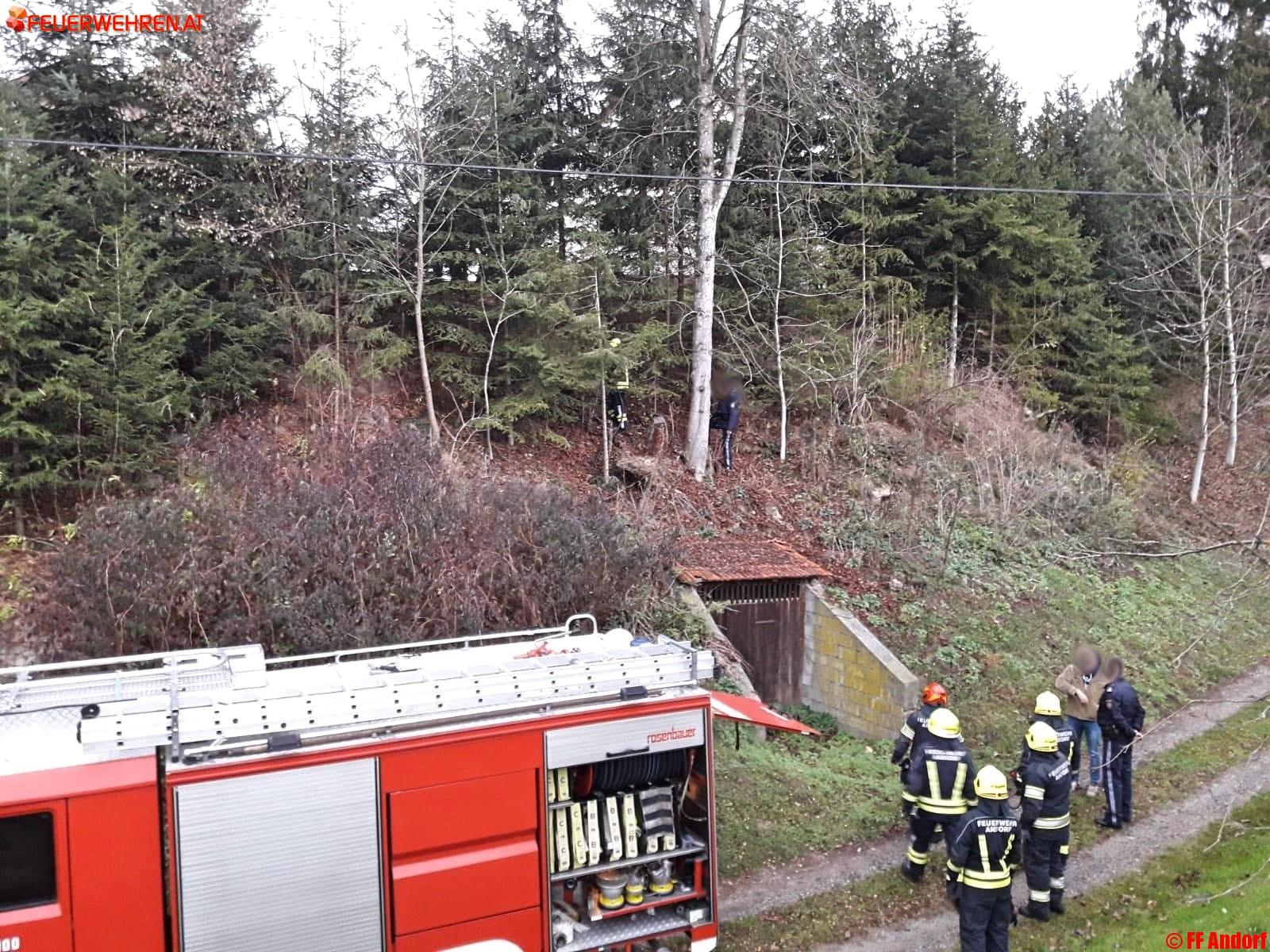 FF Andorf: Erneuter Waldbrand in Andorf