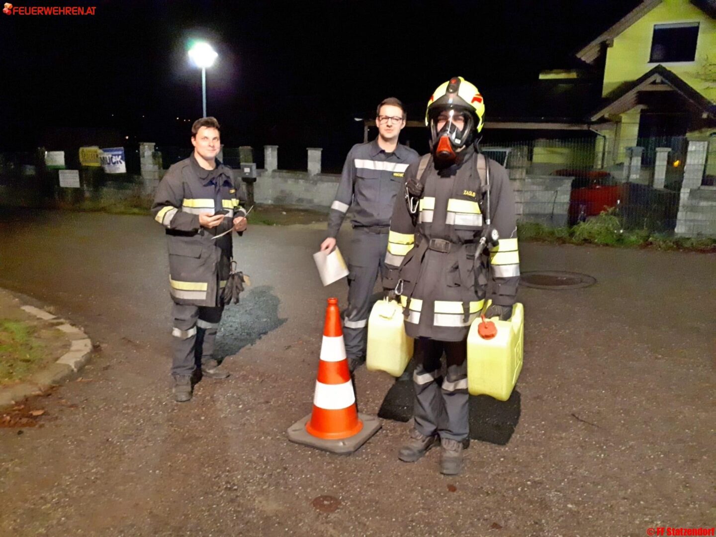 FF Statzendorf: Jährliche Atemschutztauglichkeitsüberprüfung