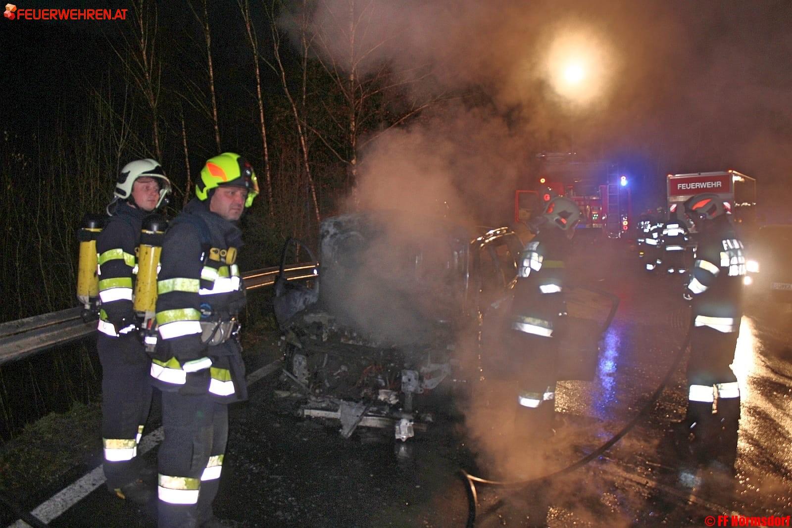 BFVDL: Fahrzeugbrand am Radlpass