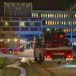 FF Krems: Brandeinsatz im Universitätsklinikum Krems
