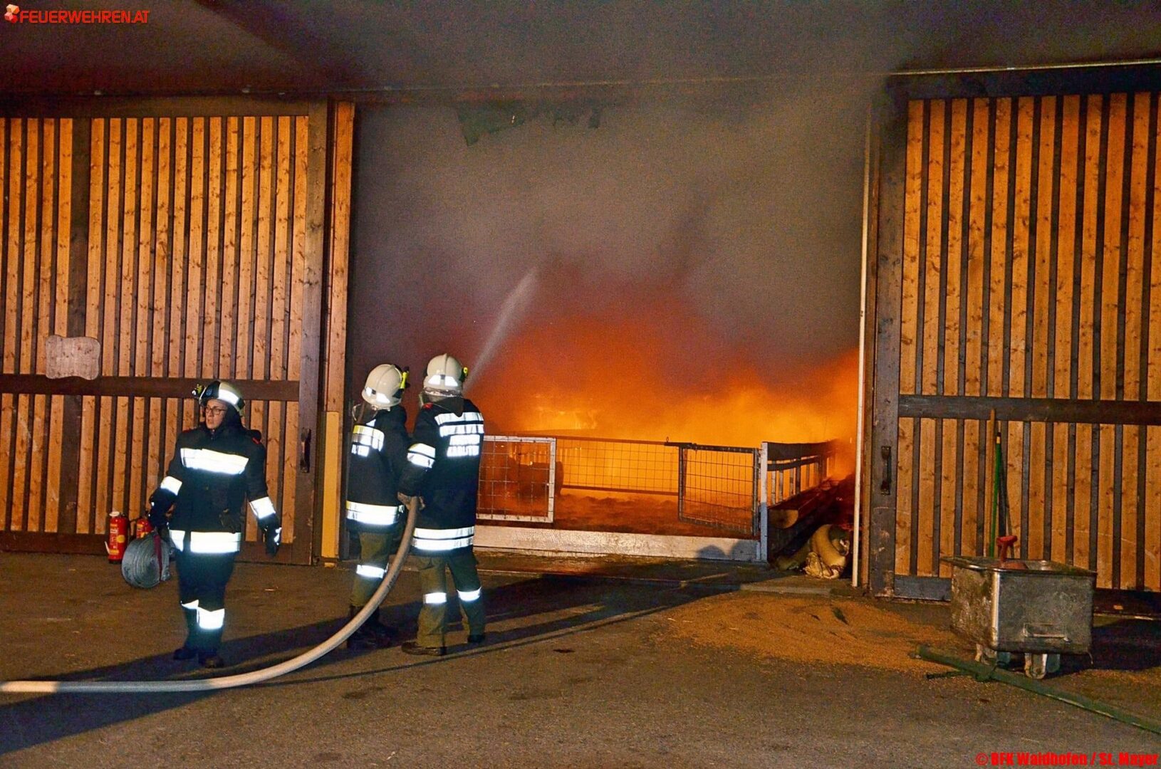 BFK Waidhofen/Thaya: Leistungsbilanz der Feuerwehren