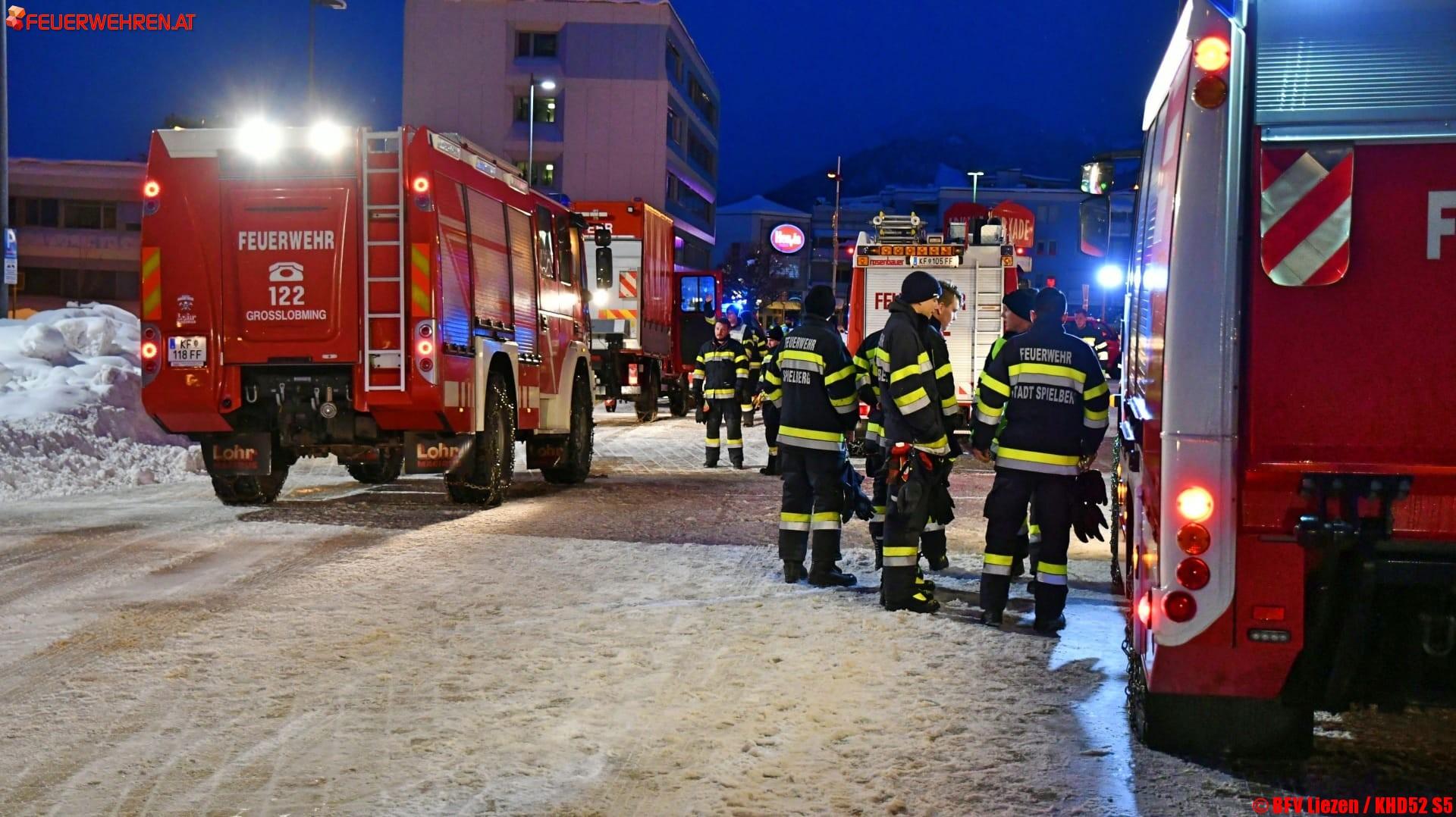 BFV Liezen/KHD 52: Eintreffen weiterer KHD-Einheiten