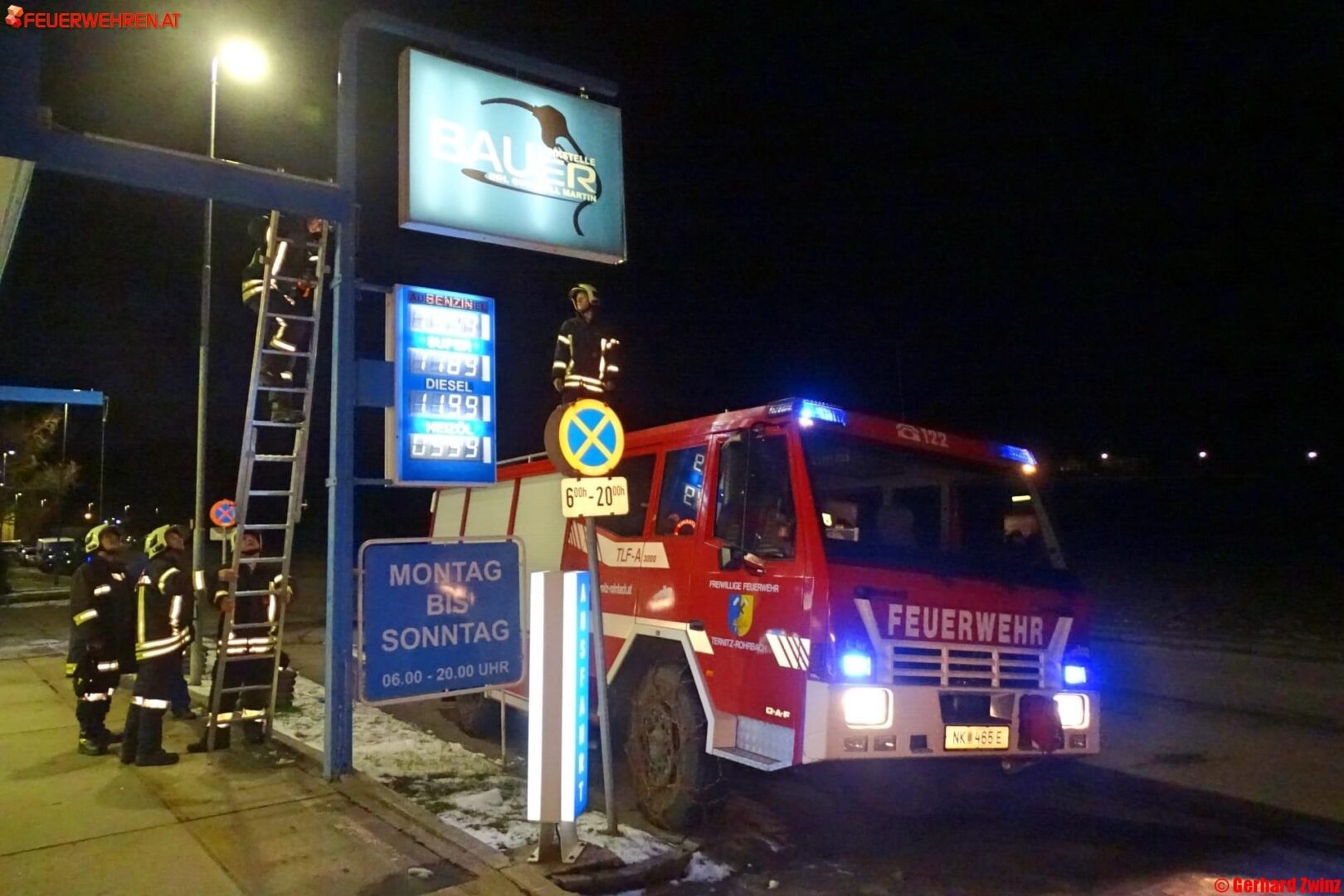 Bezirk Neunkirchen: Sturmschaden in Ternitz