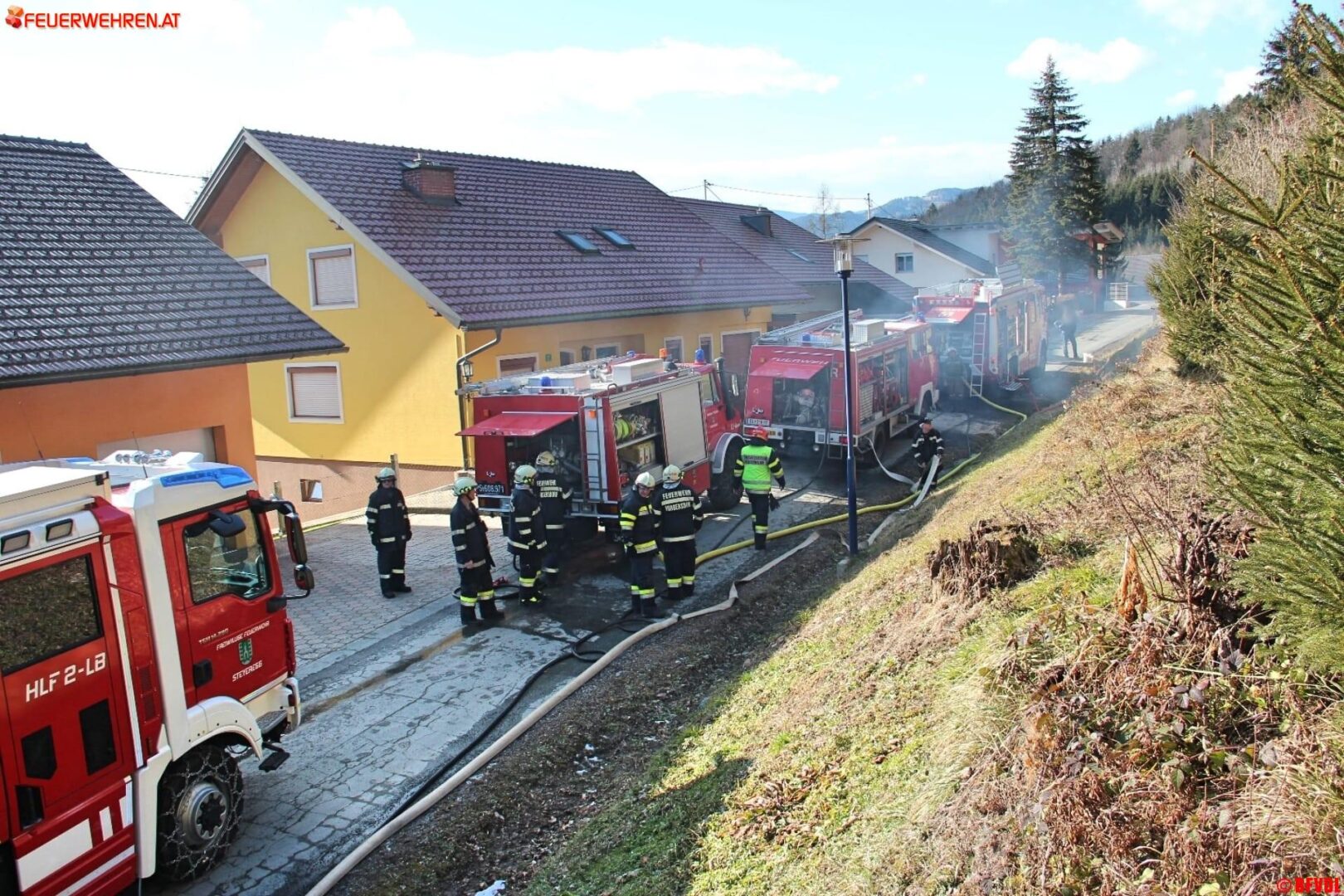 BFV Deutschlandsberg A2: Waldbrand in Wies