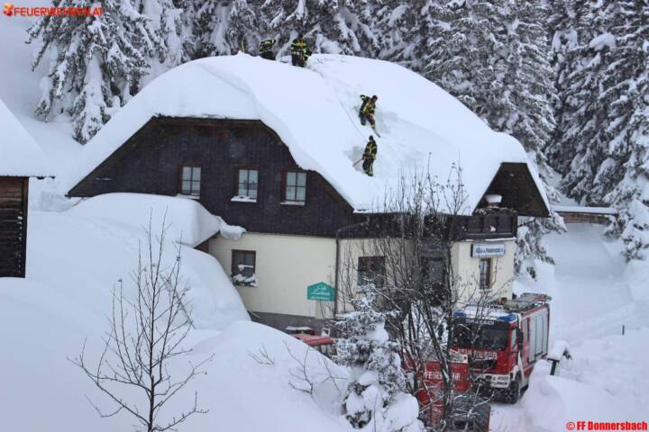 BFV Liezen: Unwetter Planneralm