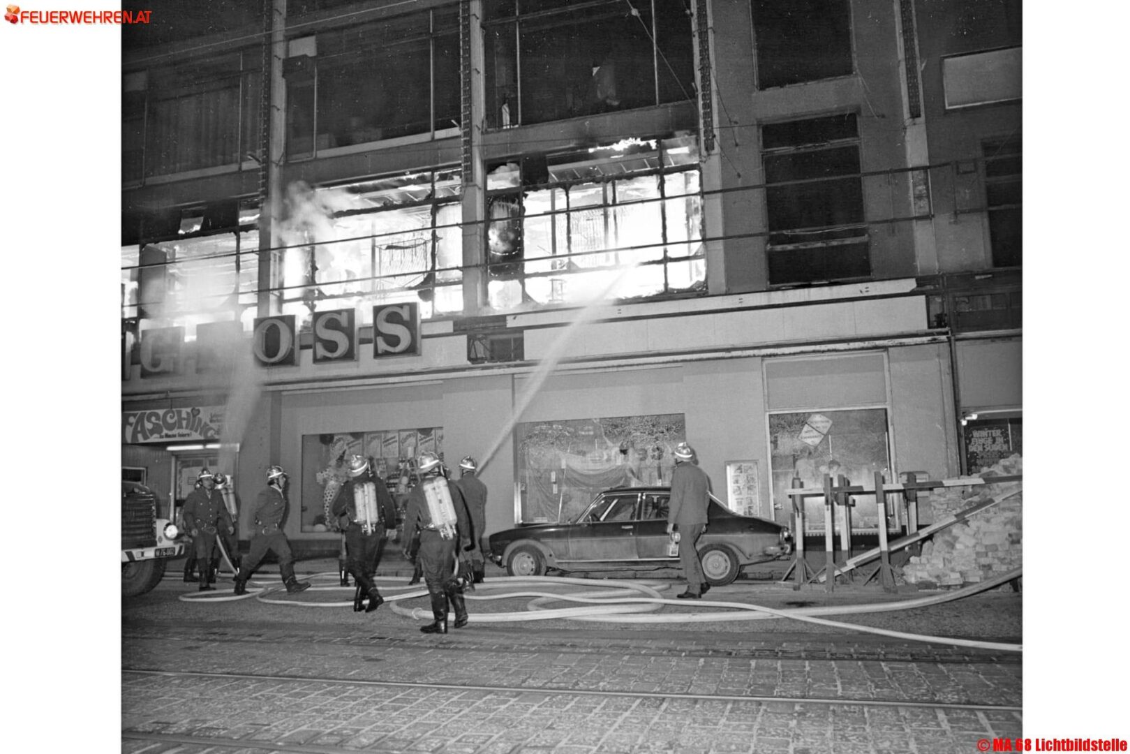 BF Wien: 40 Jahre Brand Kaufhaus Gerngross