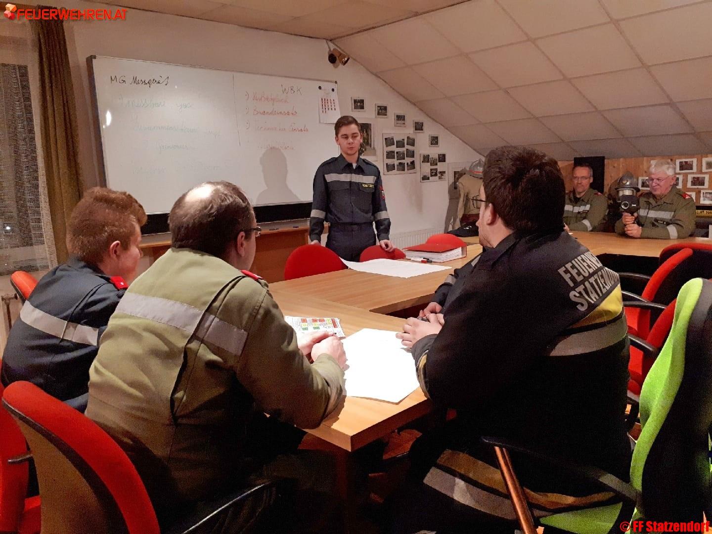 FF Statzendorf: Zugsübungen der Feuerwehr erfolgreich