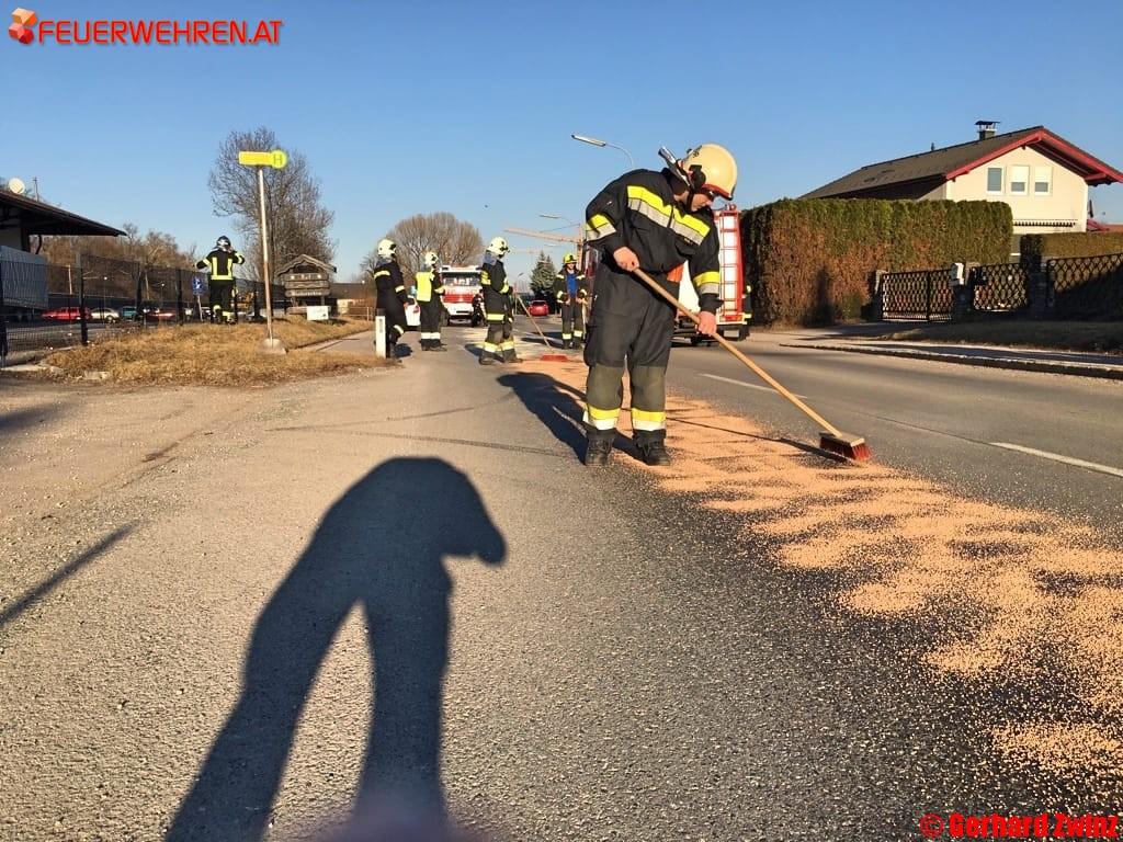 Ölspur in Ternitz-Putzmannsdorf