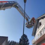 FF Hoheneich: Personenrettung mit Hubsteiger