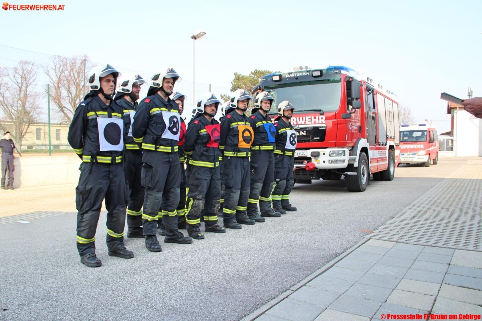 FF Brunn am Gebirge: Ausbildungsprüfung technischer Einsatz