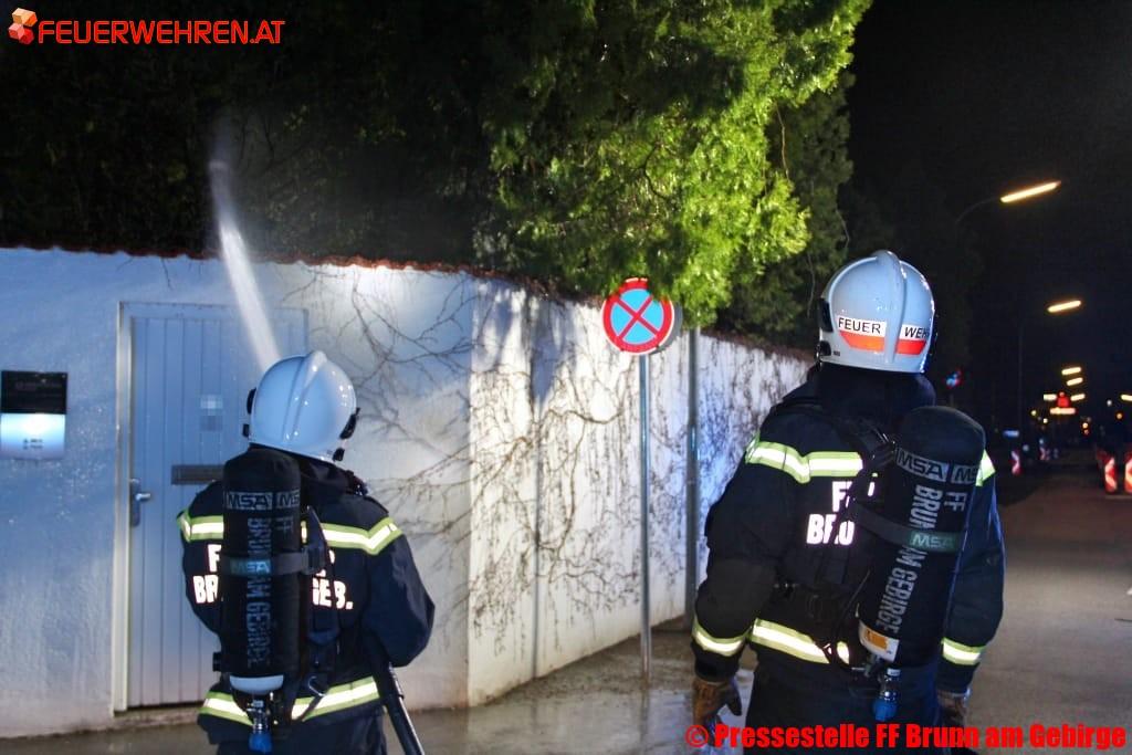 FF Brunn am Gebirge: Kleinbrand zufällig bemerkt