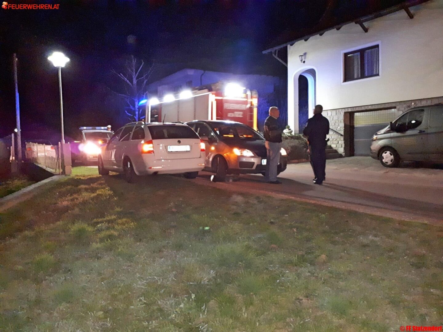 FF Statzendorf: Verkehrsunfall in der Kufferner Straße