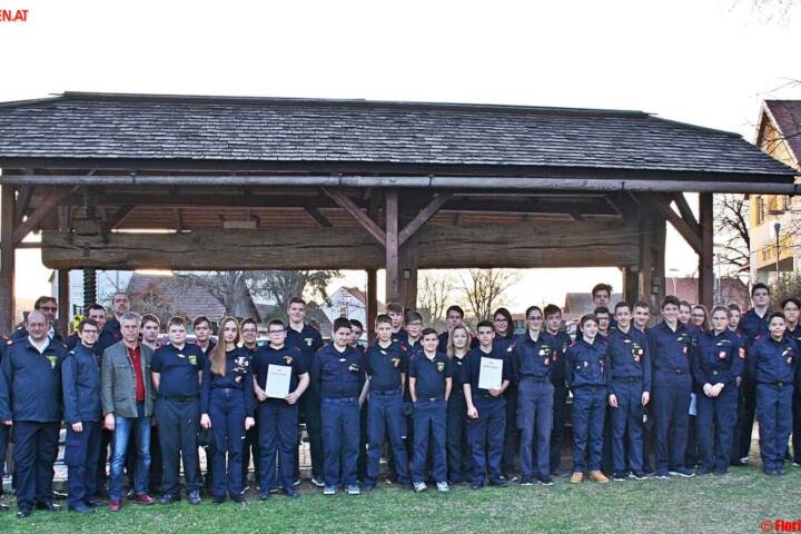 BFK Krems: Wissensüberprüfung bei der Feuerwehrjugend