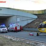FF Gaweinstal: Motorradbergung auf der A5 5