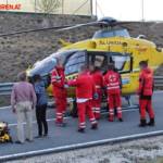 FF Gaweinstal: Motorradbergung auf der A5 7
