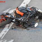 FF Gaweinstal: Motorradbergung auf der A5 1