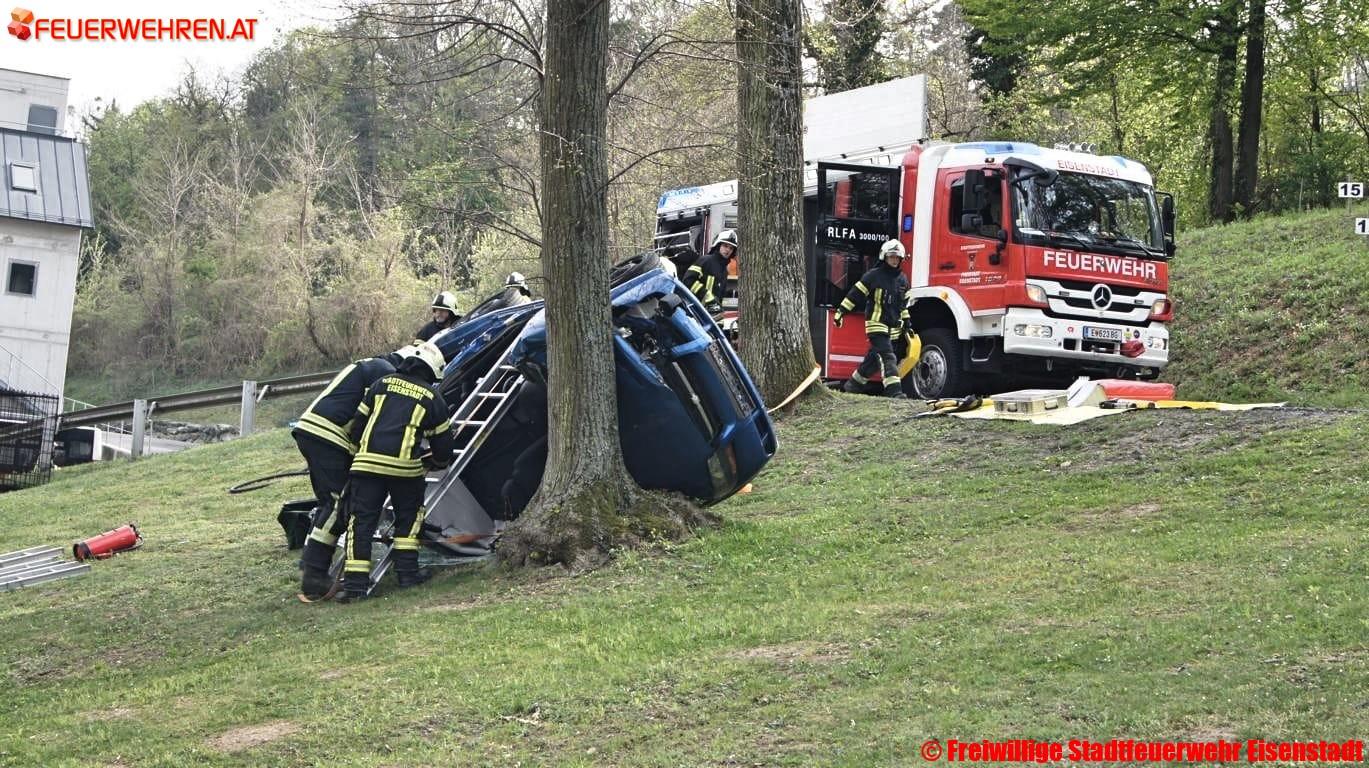 FF Eisenstadt: Übung Feuerwehr und Rettungsdienst