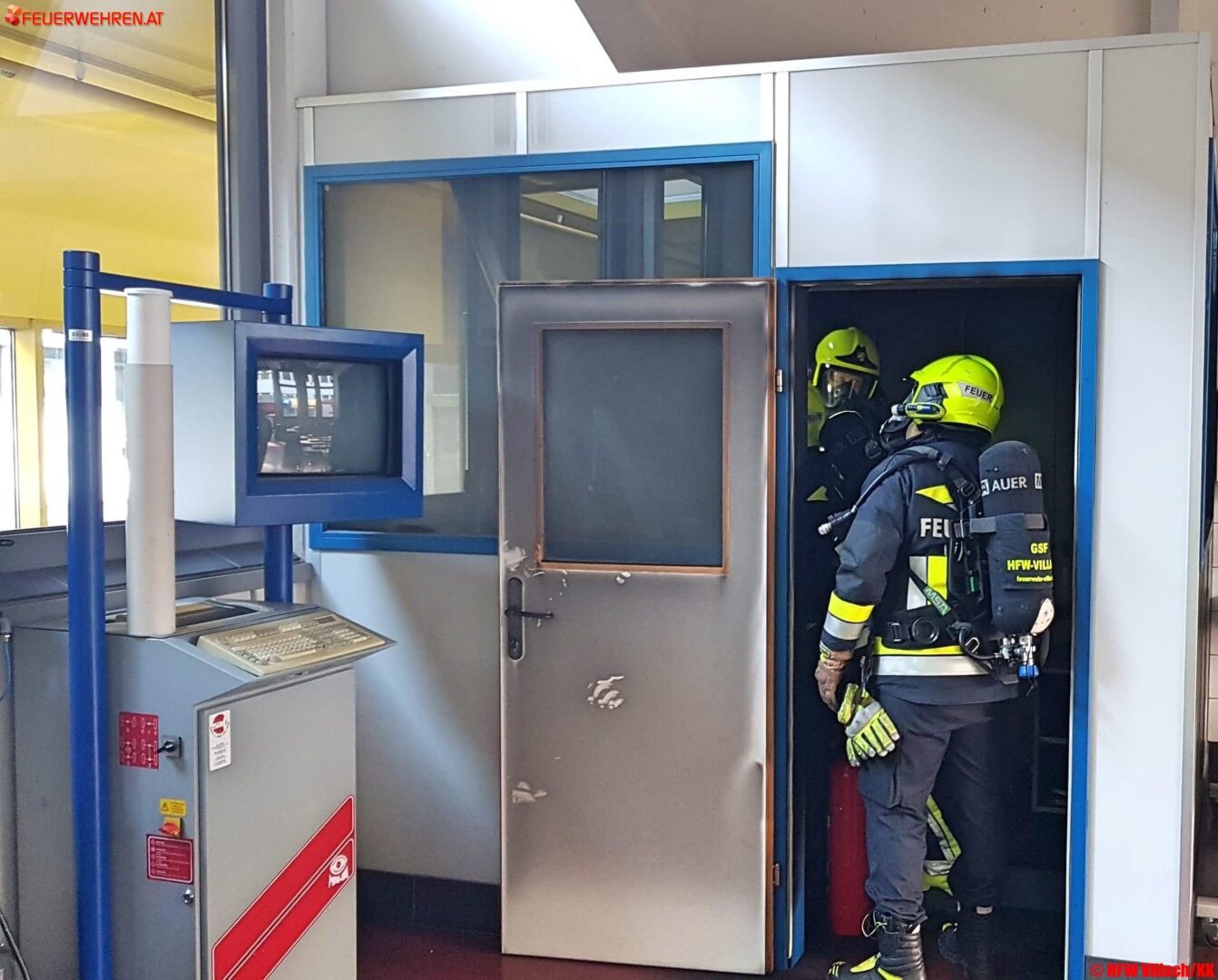 HFW Villach: Brand in Berufsschule Villach