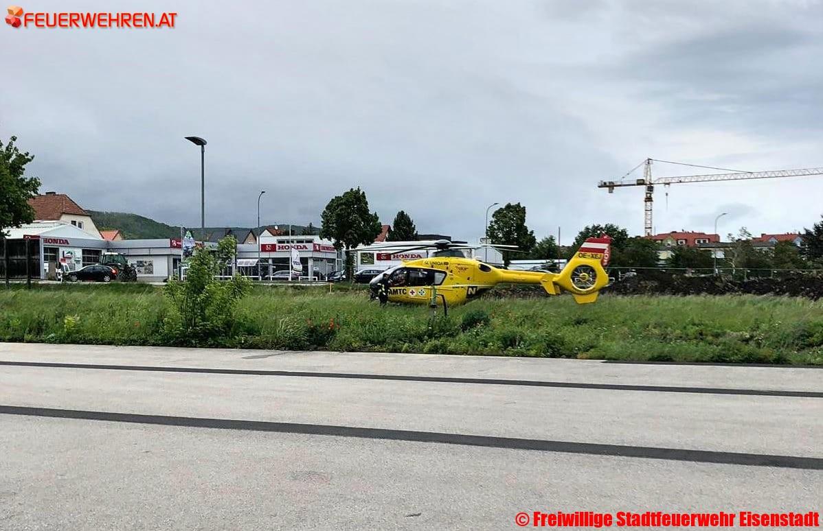 FF Eisenstadt: Ungewöhnlicher Besuch