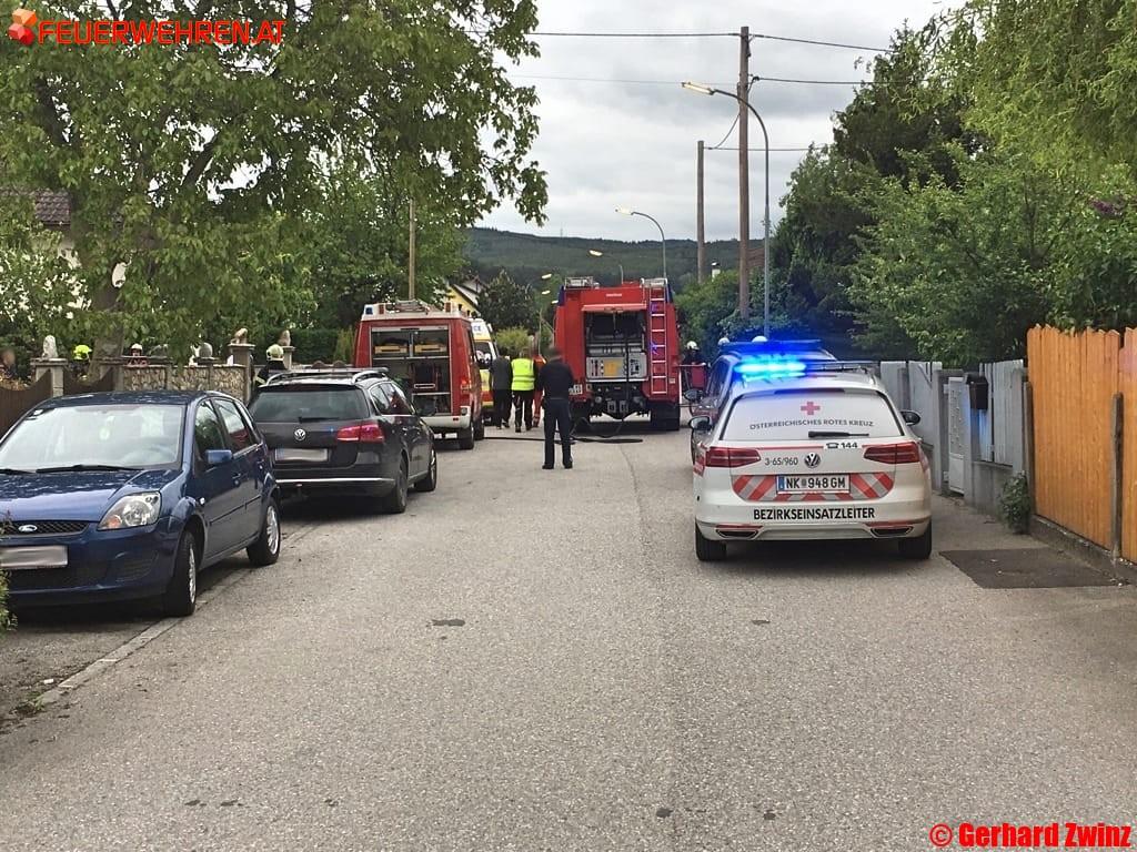 Zwei Verletzte bei Kellerbrand