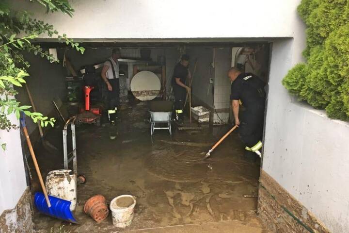 AFK Pregarten: Unwetter zieht über den südlichen Bezirk