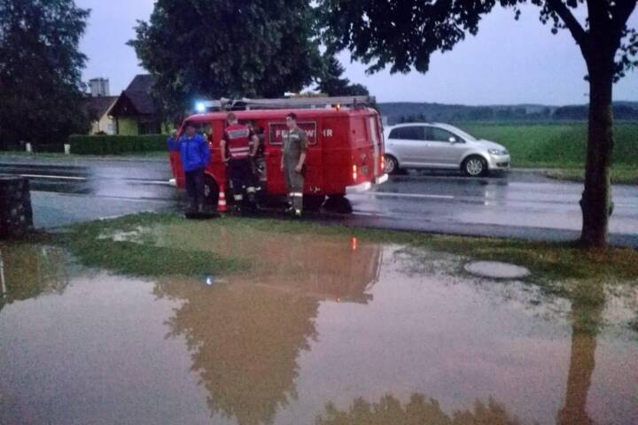FF Mogersdorf: Unwettereinsatz in Mogersdorf