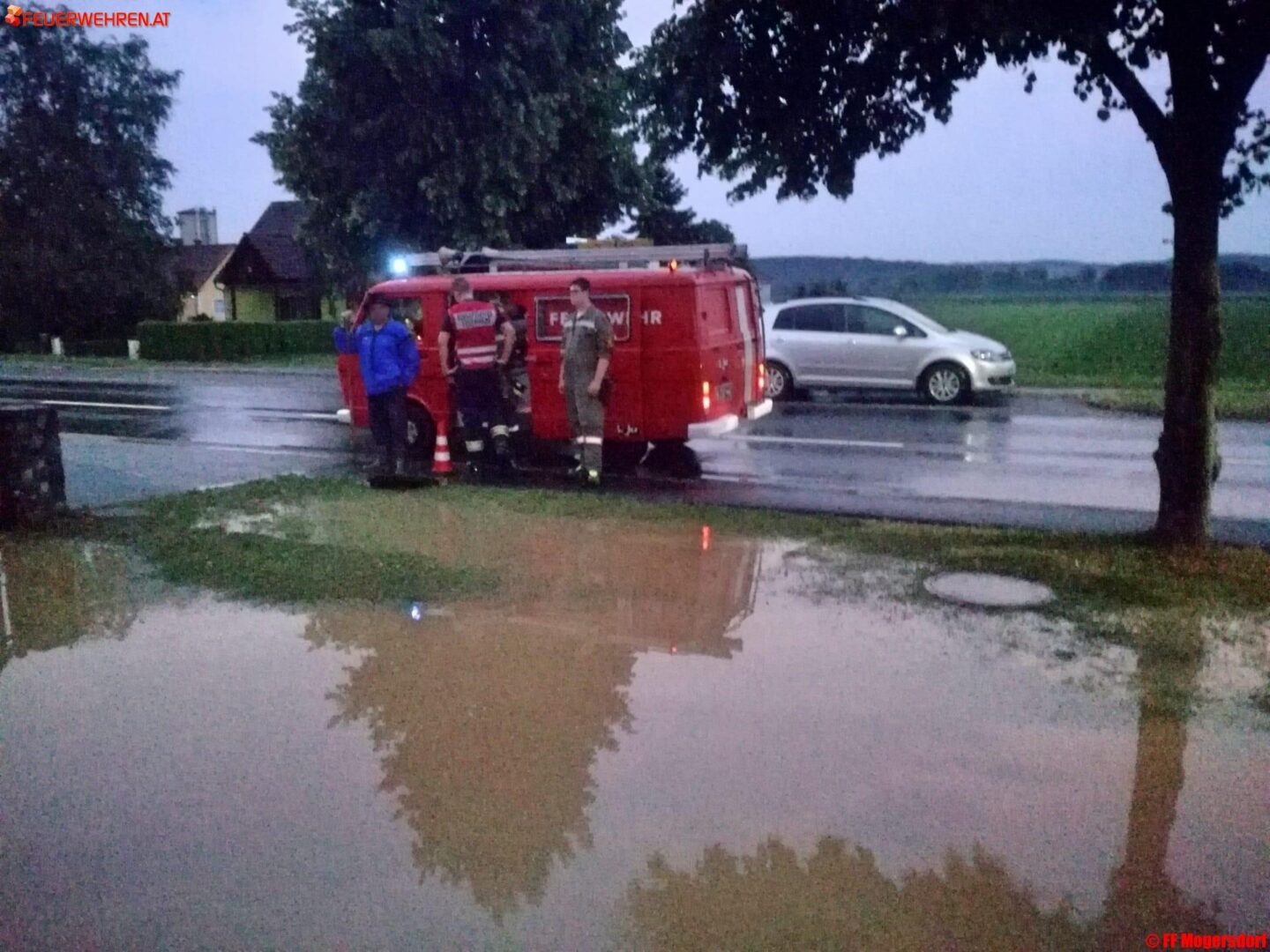 FF Mogersdorf: Unwettereinsatz in Mogersdorf