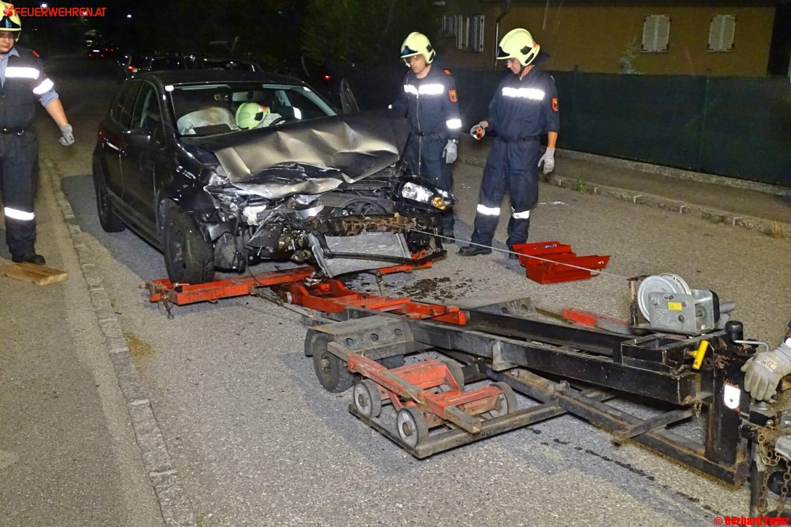Ein Verletzter bei Verkehrsunfall