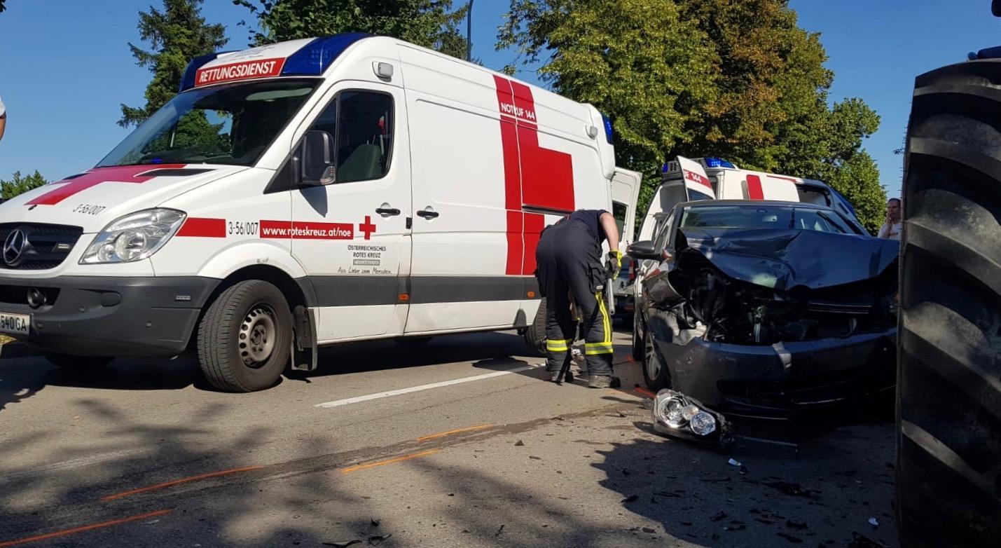 Fahrzeugbergung nach Verkehrsunfall
