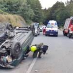 FF Rudersdorf-Ort: Verkehrsunfall auf der L250 am Weichenberg