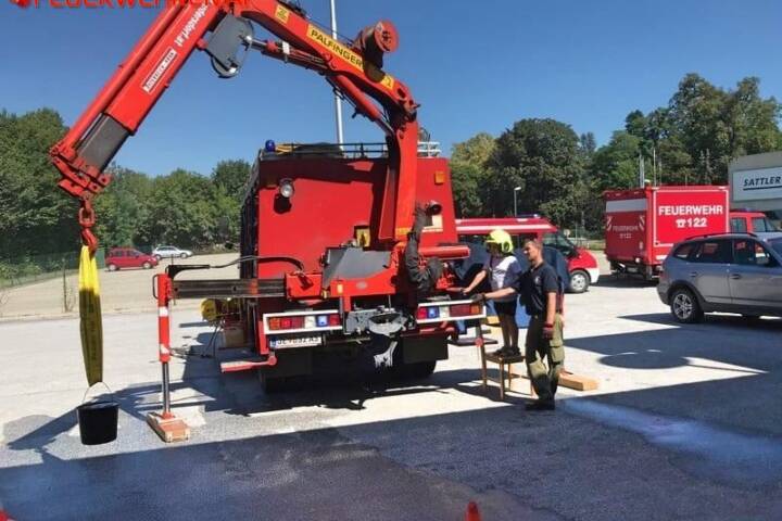 FF Rudersdorf-Ort: Ferienpassaktion bei der Feuerwehr