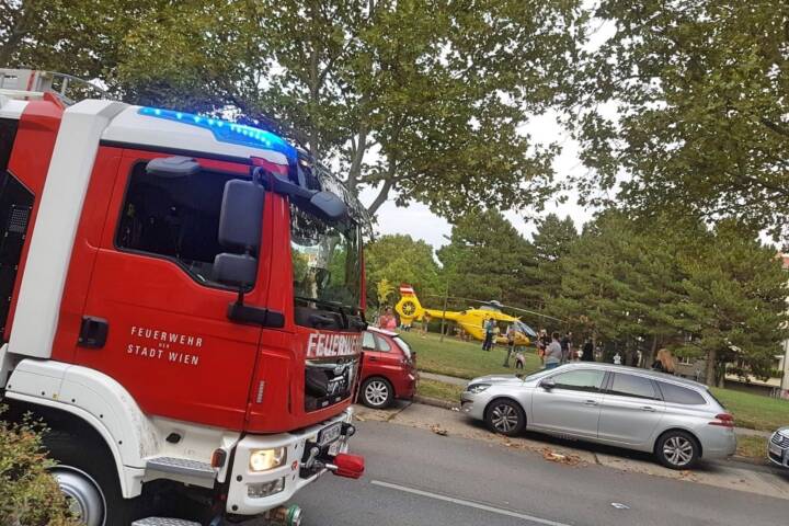 BF Wien: First-Responder-Einsatz in Wien–Liesing