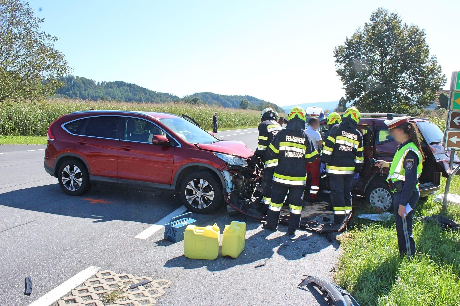 BFV Deutschlandsberg: Verkehrsunfall in Bischofegg