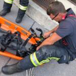 FF Klosterneuburg: 230 kg schwerer Mann gerettet