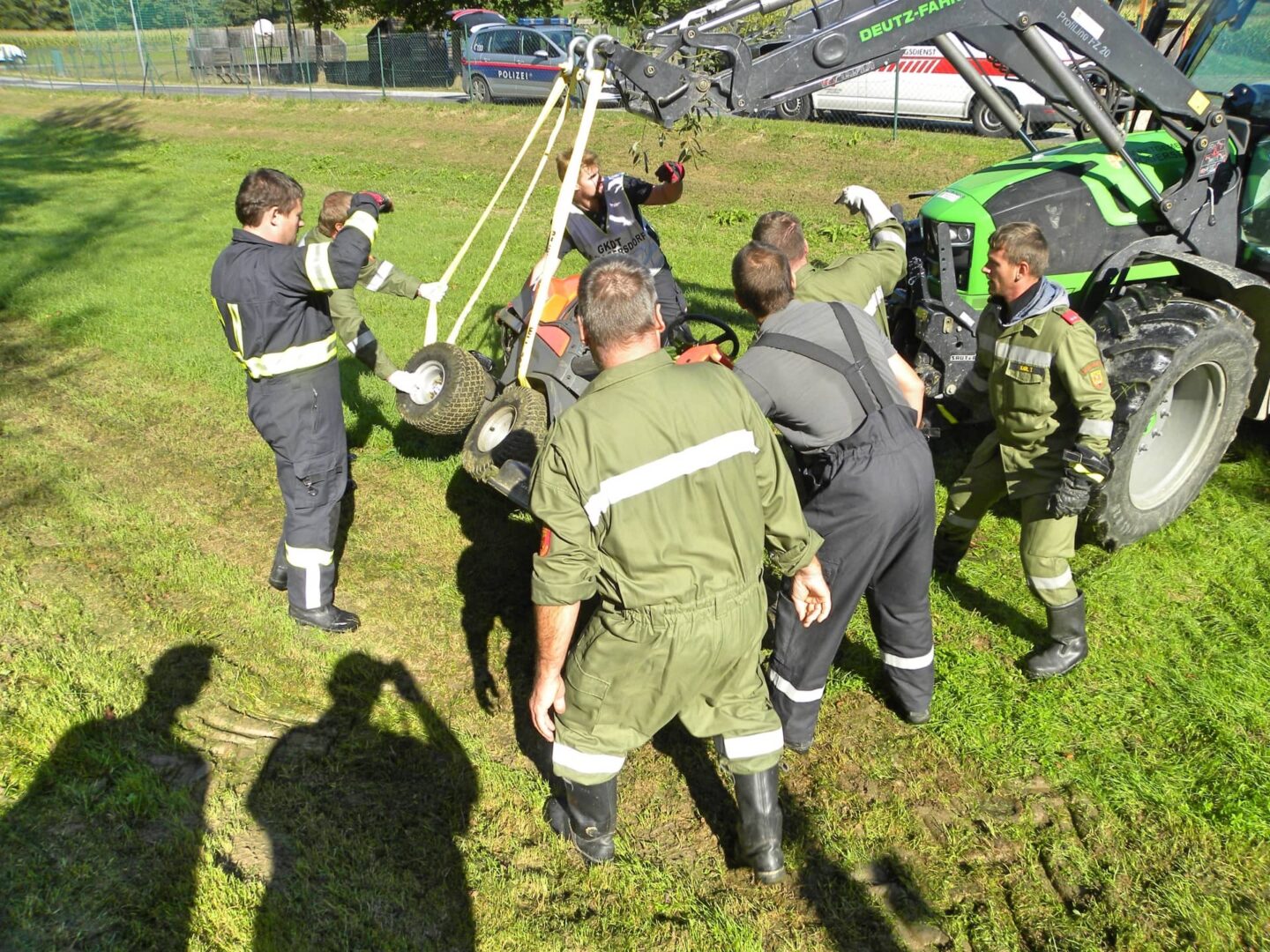 BFK Jennersdorf: Tödlicher Arbeitsunfall in Weichselbaum