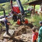 FF Steinberg-Rohrbach: Kuh in Misthaufen versunken 4