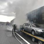 FF Brunn am Gebirge: Einsatzreicher Tag - Fahrzeugbrand ... 2