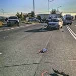 Verkehrsunfall auf der B76 - Mopedfahrer verletzt