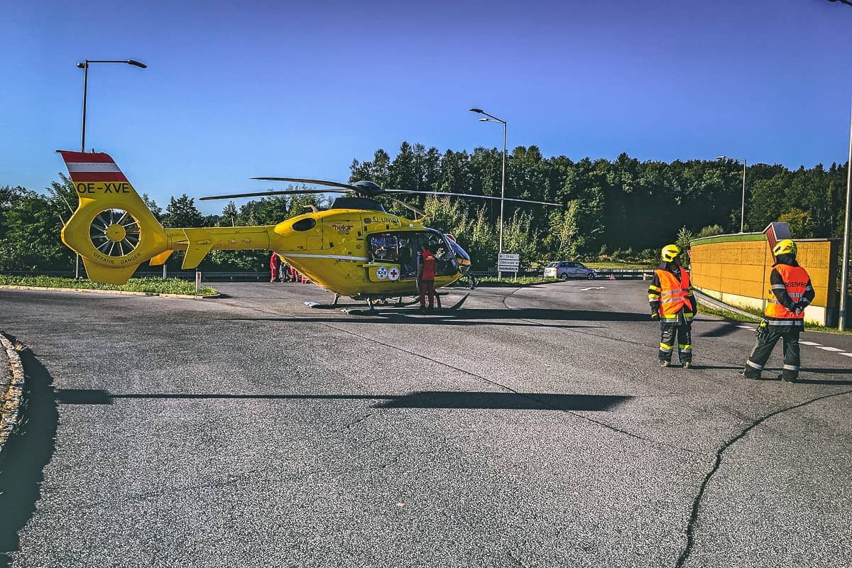 BFV Deutschlandsberg: Verkehrsunfall auf der B76