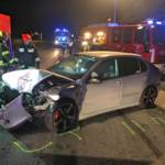 Verkehrsunfall mit zwei Fahrzeugen