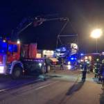 Verkehrsunfall mit zwei Fahrzeugen