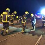 Verkehrsunfall mit zwei Fahrzeugen