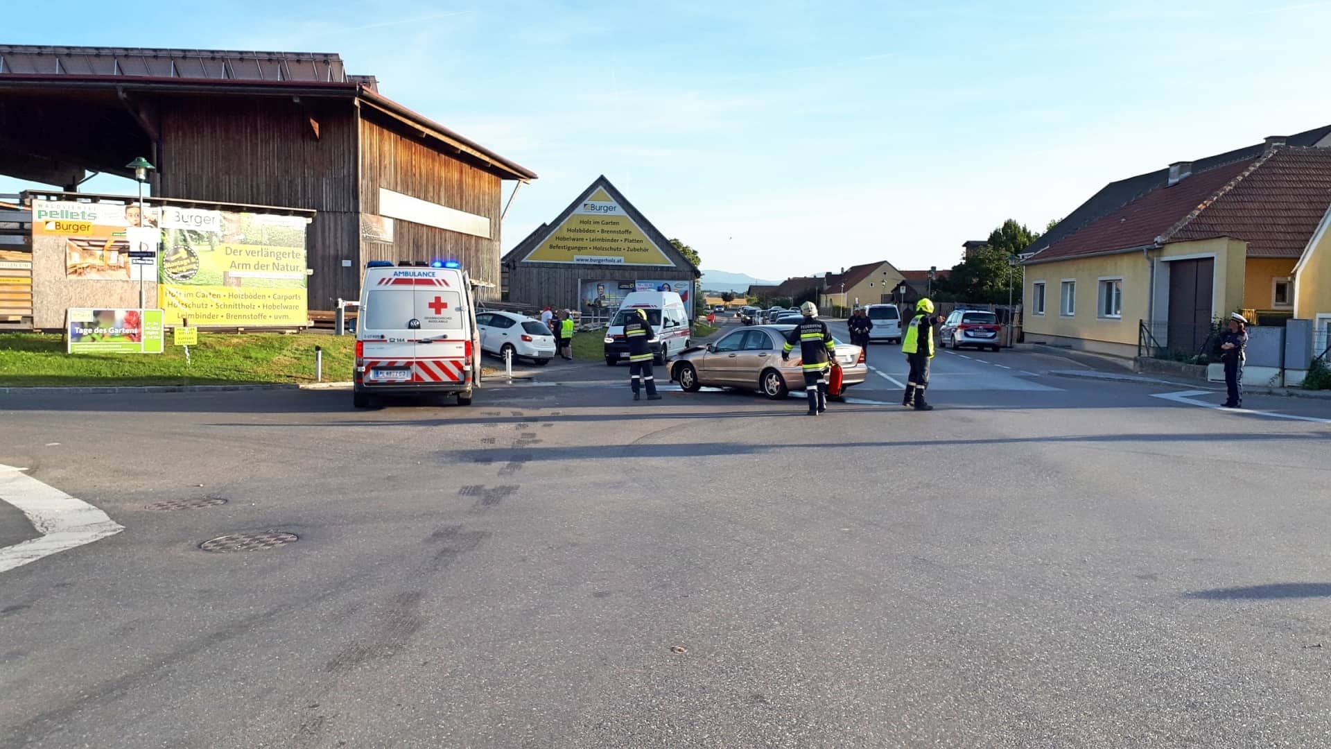 FF Statzendorf: Verkehrsunfall in Rottersdorf