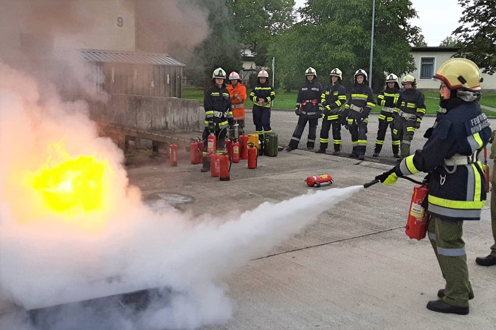 AFK Pregarten: Ausgezeichnete Leistungen beim Grundlehrgang